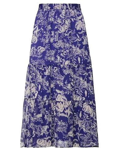 Purple Chiffon Midi skirt