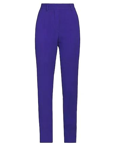 Purple Cool wool Casual pants
