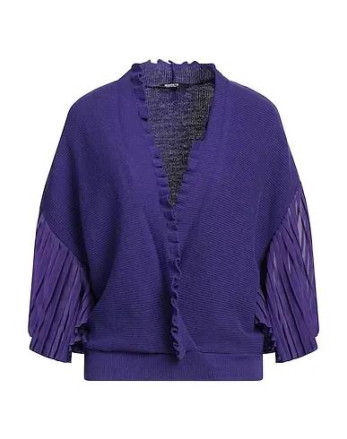 Purple Crêpe Sweater