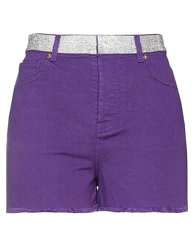 Purple Denim Denim shorts