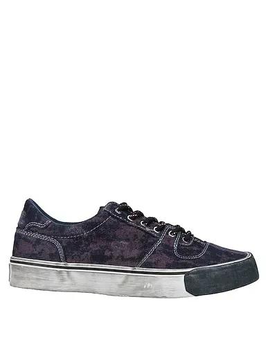 Purple Denim Sneakers