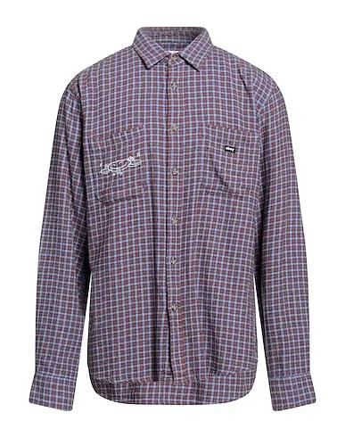 Purple Flannel Checked shirt