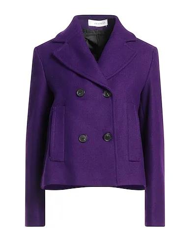 Purple Flannel Coat