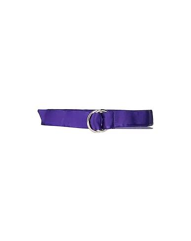 Purple Gabardine Regular belt