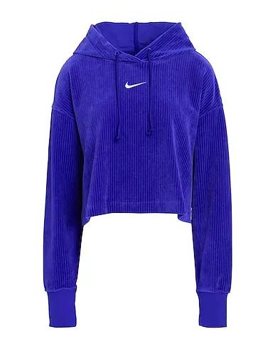 Purple Hooded sweatshirt Nike Sportswear Women's Velour Pullover Hoodie