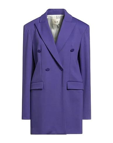 Purple Jersey Blazer