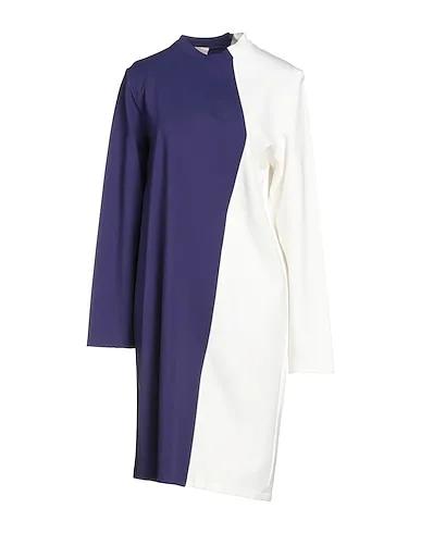 Purple Jersey Midi dress