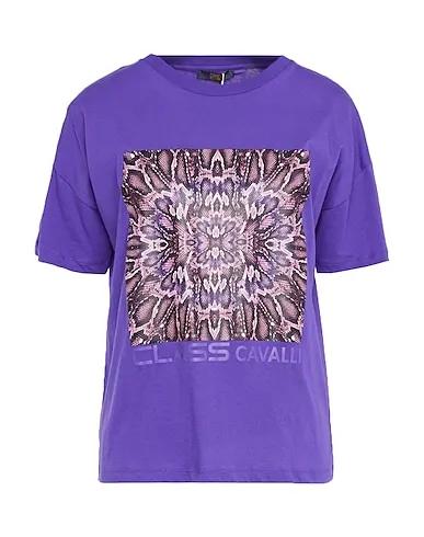 Purple Jersey Oversize-T-Shirt