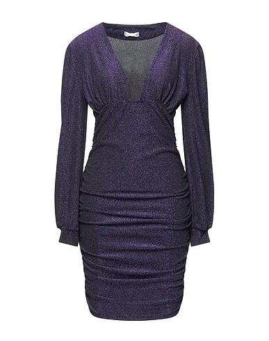 Purple Jersey Short dress