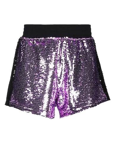 Purple Jersey Shorts & Bermuda