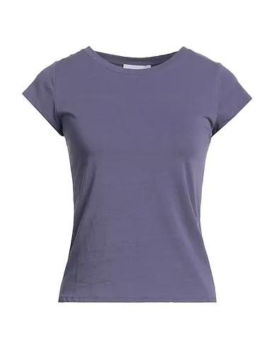 Purple Jersey Basic T-shirt