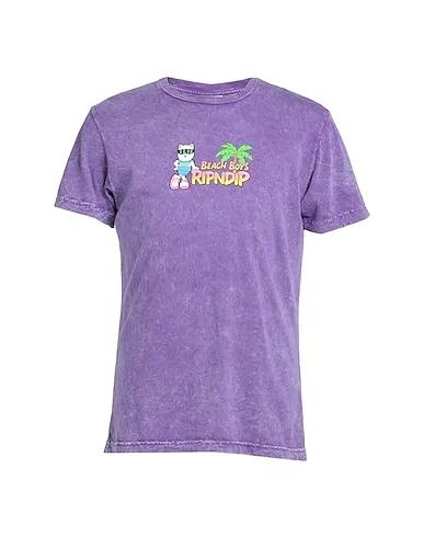 Purple Jersey T-shirt Beach Boys Tee
