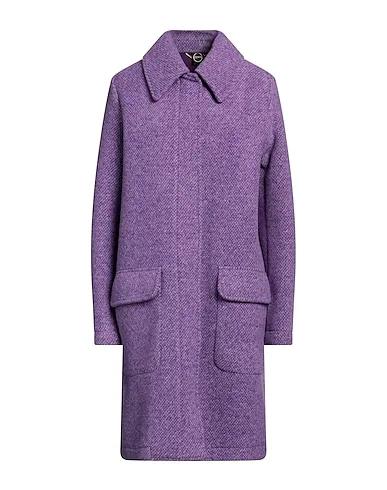Purple Knitted Coat