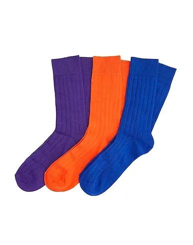Purple Knitted Short socks 3 PACK ORGANIC COTTON SOCKS
