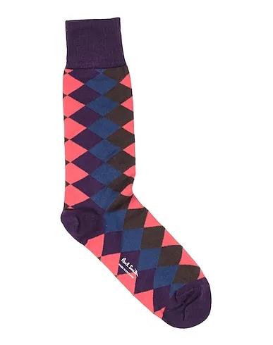 Purple Knitted Short socks
