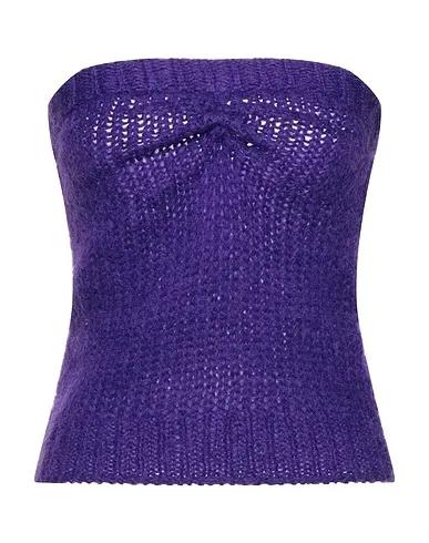 Purple Knitted Top