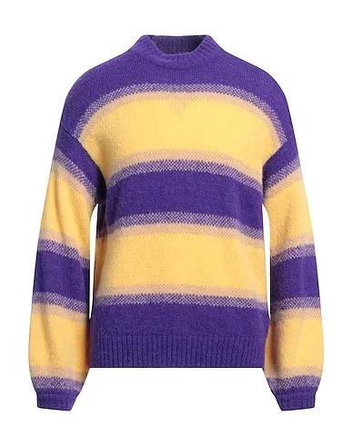 Purple Knitted Turtleneck