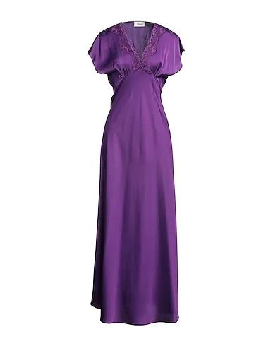 Purple Lace Long dress