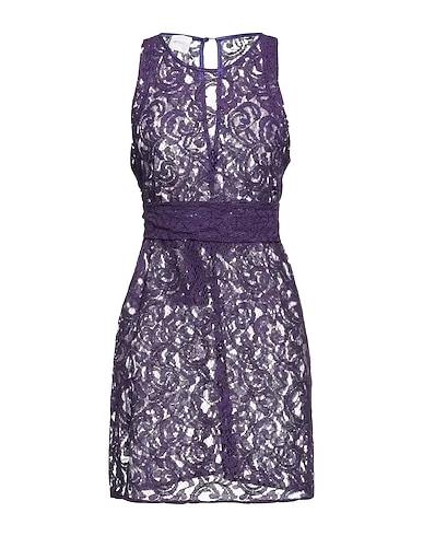 Purple Lace Short dress