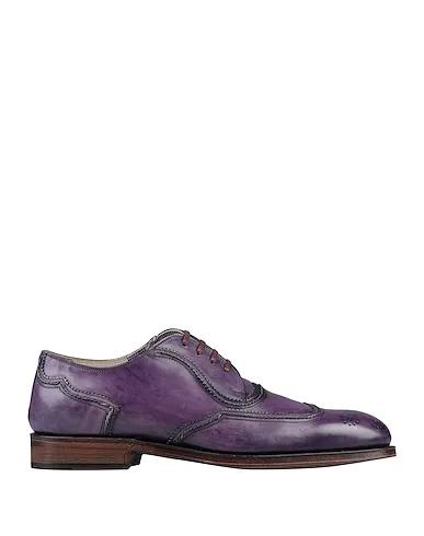 Purple Laced shoes