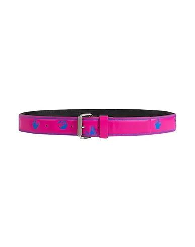 Purple Leather Regular belt