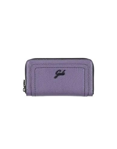 Purple Leather Wallet