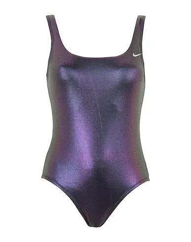 Purple One-piece swimsuits U-BACK ONE PIECE
