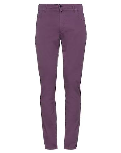Purple Plain weave 5-pocket