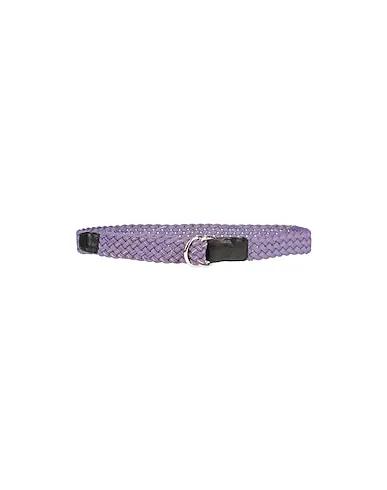 Purple Plain weave Regular belt