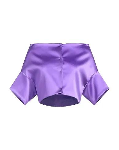 Purple Satin Blazer