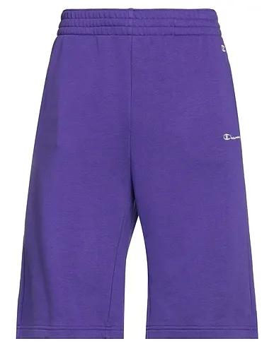 Purple Sweatshirt Shorts & Bermuda
