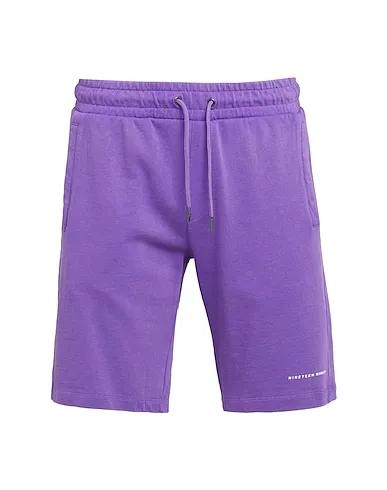 Purple Sweatshirt Shorts & Bermuda