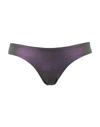 Purple Synthetic fabric Bikini REVERSIBLE SLING BIK
