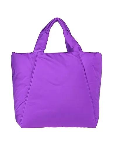 Purple Synthetic fabric Handbag