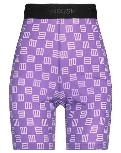 Purple Synthetic fabric Leggings