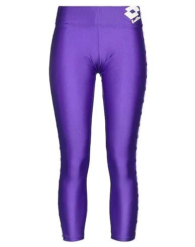 Purple Synthetic fabric Leggings