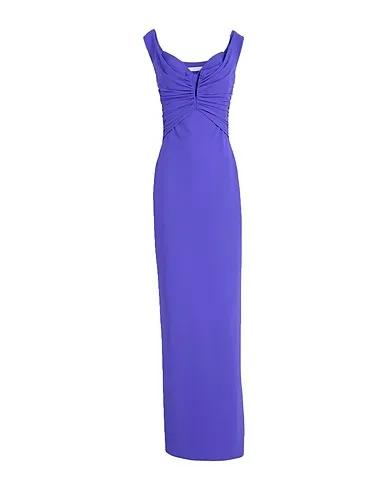 Purple Synthetic fabric Long dress