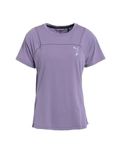 Purple Synthetic fabric T-shirt W SEASONS COOLCELL TEE
