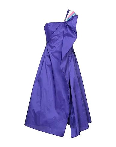 Purple Taffeta Midi dress