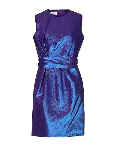 Purple Taffeta Short dress
