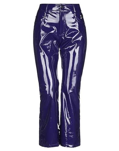 Purple Techno fabric Casual pants