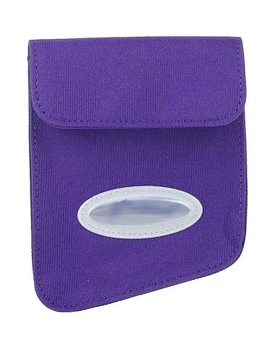 Purple Techno fabric Handbag