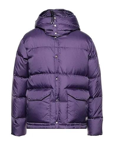 Purple Techno fabric Shell  jacket