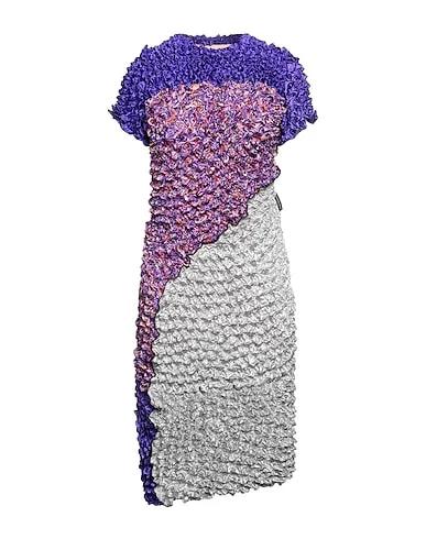 Purple Techno fabric Short dress