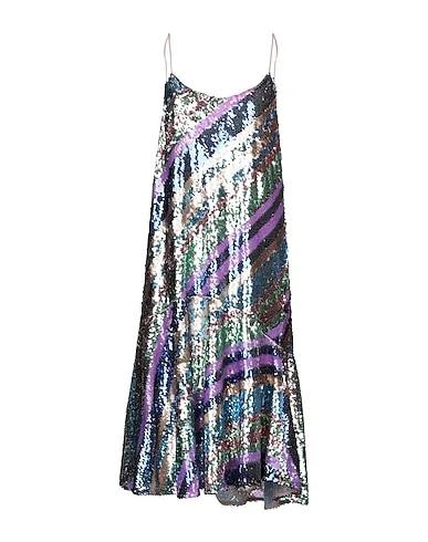 Purple Tulle Midi dress