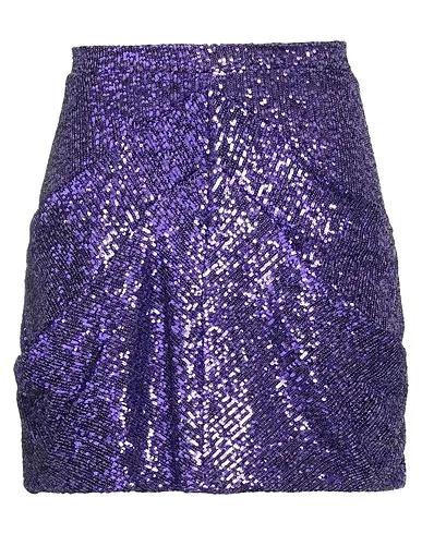 Purple Tulle Mini skirt