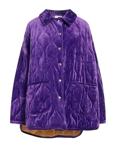 Purple Velvet Coat