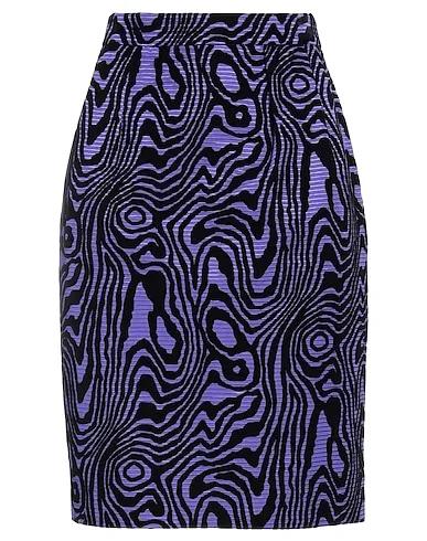 Purple Velvet Mini skirt