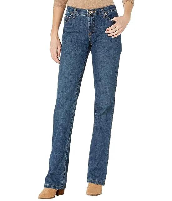 Q-Baby Mid-Rise Bootcut Jeans