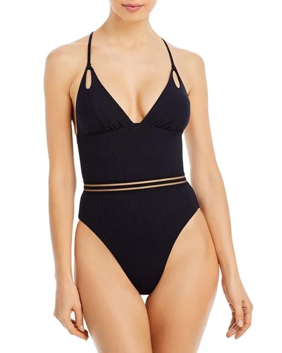 Queensland Ribbed One Piece Swimsuit